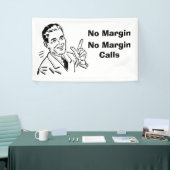 Keine Marge, keine Margin-Anrufe Banner (Messeveranstaltung)
