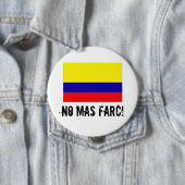 KEINE MAS-FARC! Knopf Button (Beispiel)