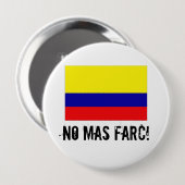 KEINE MAS-FARC! Knopf Button (Vorne & Hinten)
