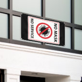 Keine Maske Banner (Äußeres Gebäude)