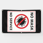 Keine Maske Banner (Horizontal)