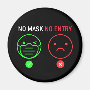 Keine Maske Kein Eingabemaske Magnet