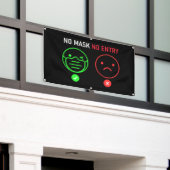 Keine Maske Kein Einstiegsbanner Banner (Äußeres Gebäude)