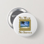 KEINE MASSE KEIN SERVICE-FLORIDA BUTTON (Vorne & Hinten)