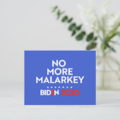 KEINE MEHR MALARKEY POSTKARTE (Stehend Vorderseite)