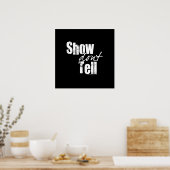 Keine Meldung anzeigen Poster (Küche)