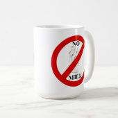 Keine Milch Kaffeetasse (VorderseiteRechts)