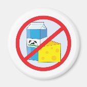 Keine Milch Magnet (Vorne)