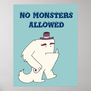 Keine Monster erlaubt Poster