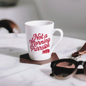 Keine morgendliche Purson Funny Cat Tasse