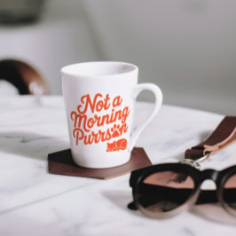 Keine morgendliche Purson Funny Cat Tasse