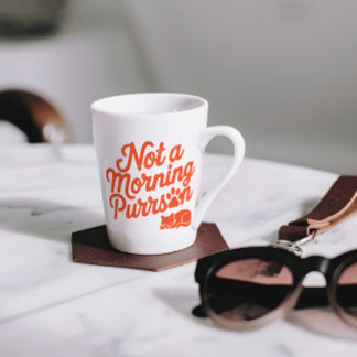 Keine morgendliche Purson Funny Cat Tasse