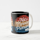 Keine morgendliche Purson Funny Cat Tasse (VorderseiteRechts)