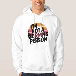Keine Morgenmensch Hoodie