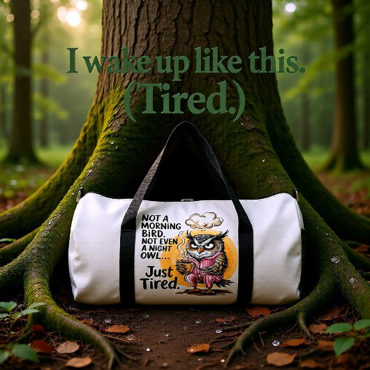 Keine Morgenvogel-Nachteule Duffle Bag