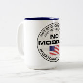 Keine Moschee am Boden Null Zweifarbige Tasse (Vorderseite Links)