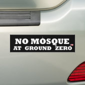 Keine Moschee am Bodennullpunkt Autoaufkleber (Auf Auto)