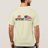Keine Moschee am Bodennullpunkt T-Shirt (Rückseite)