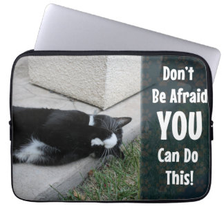 Keine Motivierend Erklärung der Katze abraten Laptopschutzhülle