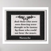 Keine Musik hören Poster (Vorne)