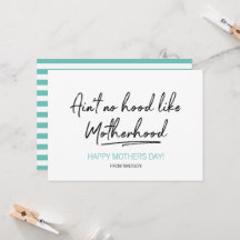 Keine Muttertagskarte wie Muttertagskarte