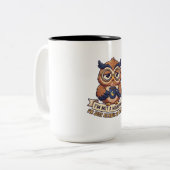 Keine Nachteule Kaffeetasse | Allergisch gegen Mor (Vorderseite Links)