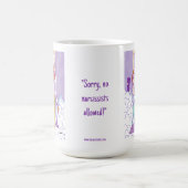 Keine Naracissistenzen Erlaubt klassische Tasse (Mittel)