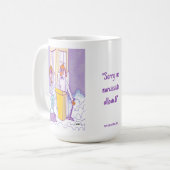 Keine Naracissistenzen Erlaubt klassische Tasse (Vorderseite Links)