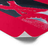 Keine Negativität Poster (Ecke)