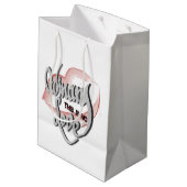 Keine normale Liebe, Geschenktasche Mittlere Geschenktüte (Rückseite Schrägansicht)