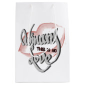 Keine normale Liebe, Geschenktasche Mittlere Geschenktüte (Vorderseite)