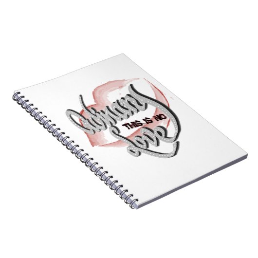 Keine normale Liebe, Notebook Notizblock (Rechte Seite)