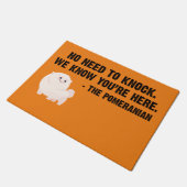 Keine Notwendigkeit, den Spitz zu klopfen Fußmatte (Schrägansicht)