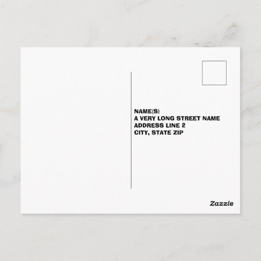 Keine Notwendigkeit, mich verrückt lustig zu mache Postkarte (Rückseite)