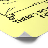 Keine Notwendigkeit, sein Poster zu erinnern (Ecke)