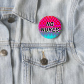 KEINE NUKES (Sie können die Worte ändern) Button (Beispiel)