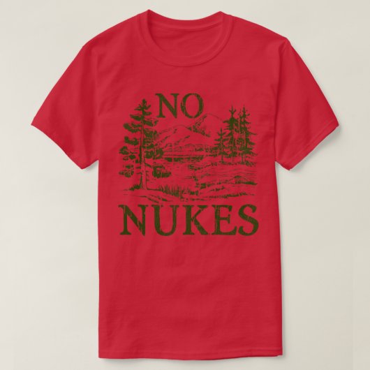 Keine Nukes T-Shirt (Design vorne)