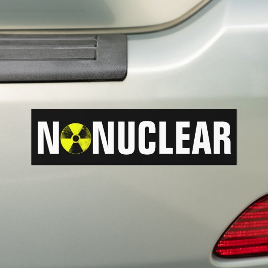 Keine nuklear autoaufkleber (Auf Auto)