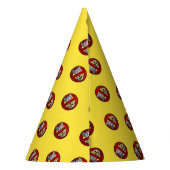 Keine nuklearen Waffen Partyhütchen (Rückseite)