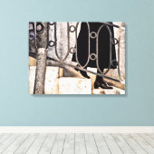 KEINE NUN-Starke Leinwand (Insitu (Holzboden))