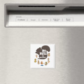 Keine Nüsse Ich bin allergische Erdnuss Allergie B Magnet (In Situ (Geschirrspüler))
