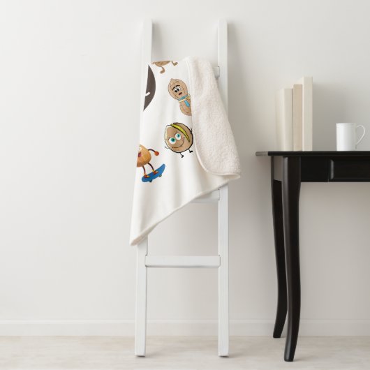 Keine Nüsse Ich bin allergische Erdnuss Allergie B Sherpadecke (Beispiel)