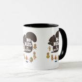 Keine Nüsse Ich bin allergische Erdnuss Allergie B Tasse (VorderseiteRechts)