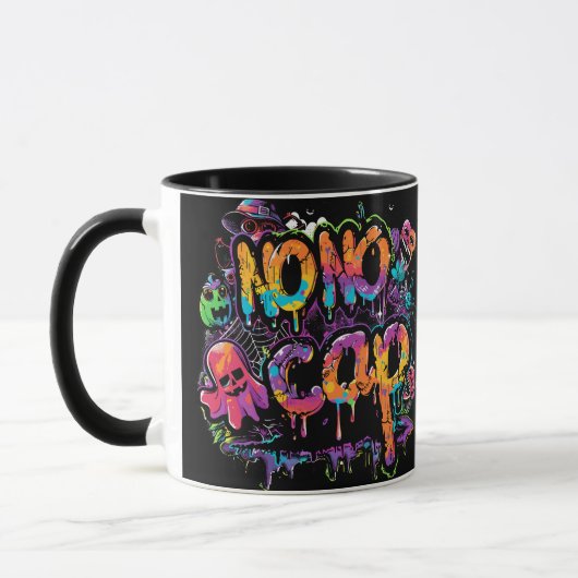 Keine Obergrenze | ExDesigner | Halloween Tasse (Links)