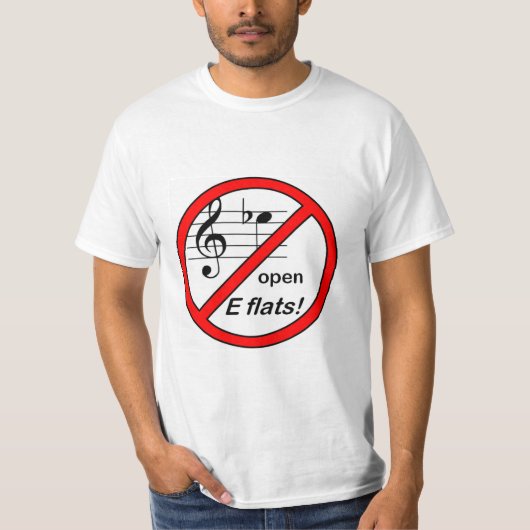 Keine offenen E-Ebenen T-Shirt (Vorderseite)