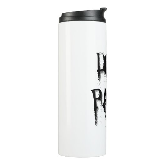 Keine Panik.b Thermosbecher (Nach links gedreht)