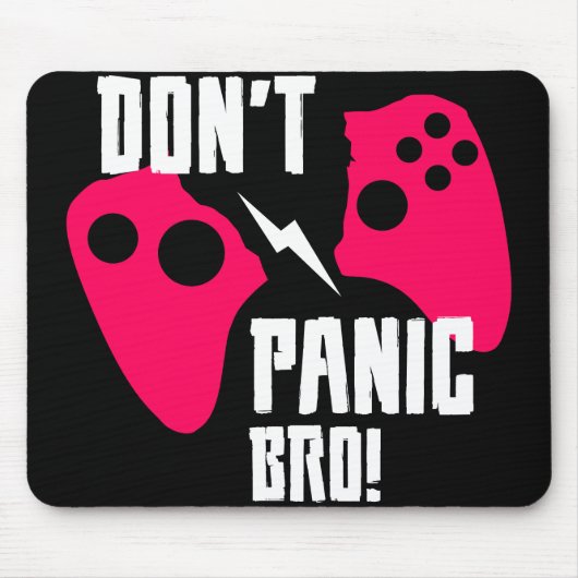 Keine Panik beim BH-Gaming Mousepad (Vorne)