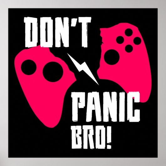 Keine Panik beim BH-Gaming Poster (Vorne)