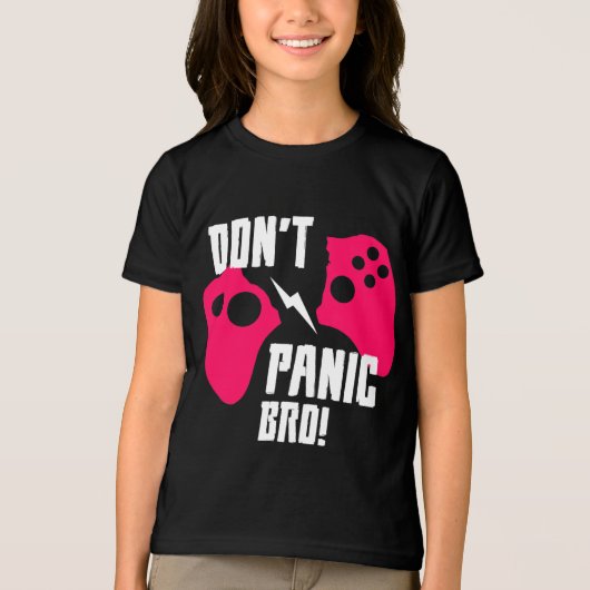 Keine Panik beim BH-Gaming Tri-Blend Shirt (Vorderseite)