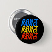 Keine Panik! Button (Vorne & Hinten)